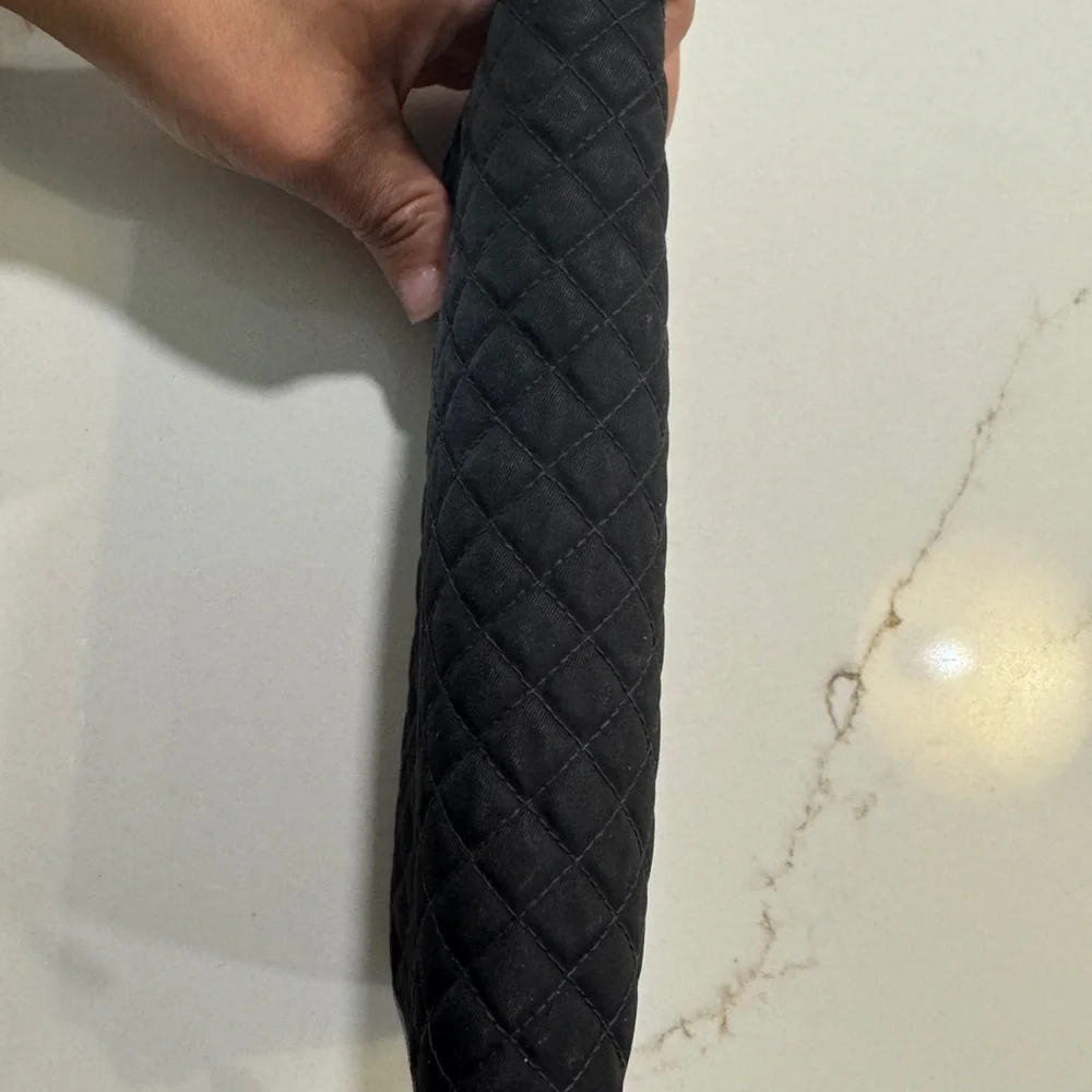 ✨ Prada Quilted Nylon Zip-Around Wallet - Black ✨ - Picture 8 of 11